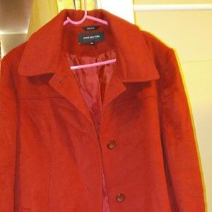 Jones and New York Pee coat